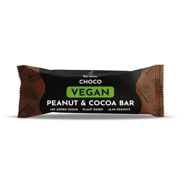 Nuts Fabriken Choco Vegan Peanut & Cocao Bar 40g