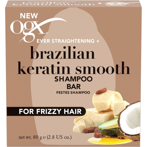 OGX Brazilian Keratin Shampoo Bar 80g