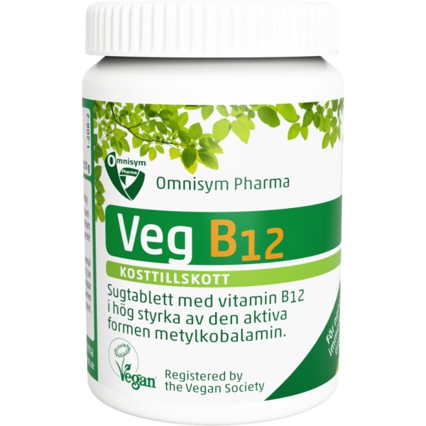 OmniVegan B12, 1000 µg - 120 tabletter