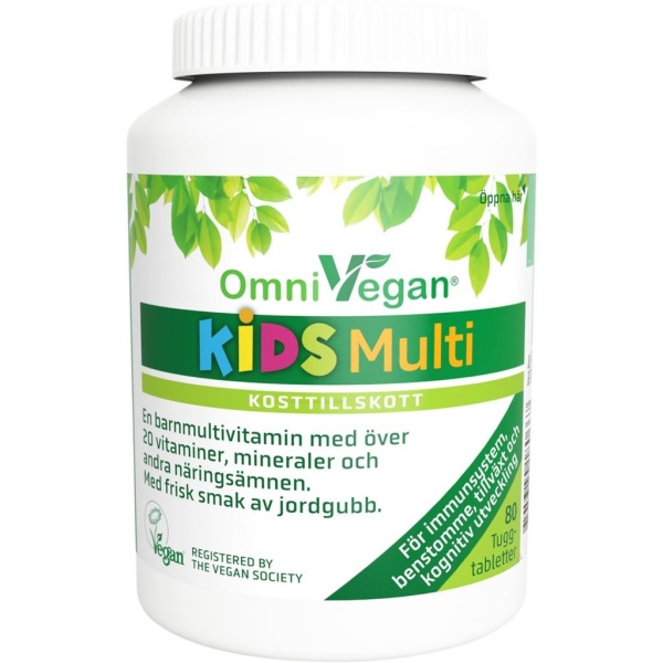 OmnisymPharma OmniVegan KIDS Multi 80 tuggtabletter