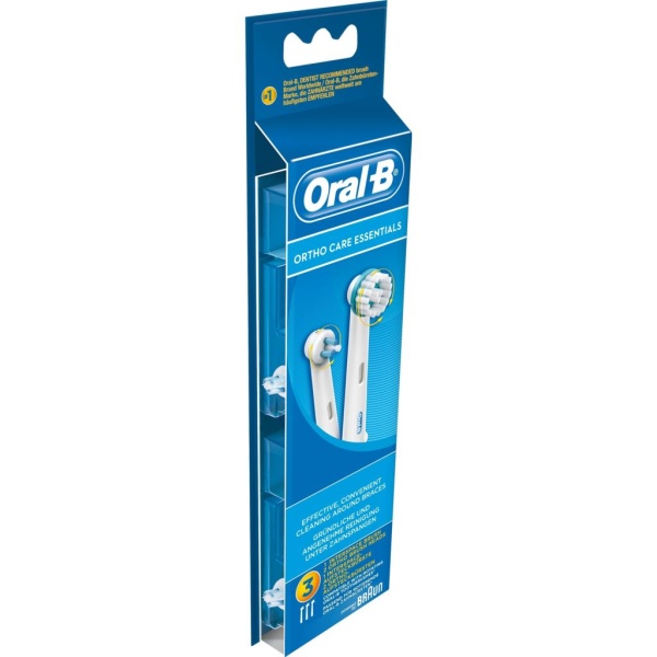 Oral-B Ortho Kit Borsthuvud Refill 3 st