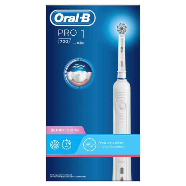 Oral-B Pro 1 700 Eltandborste Powered by Braun 1 st