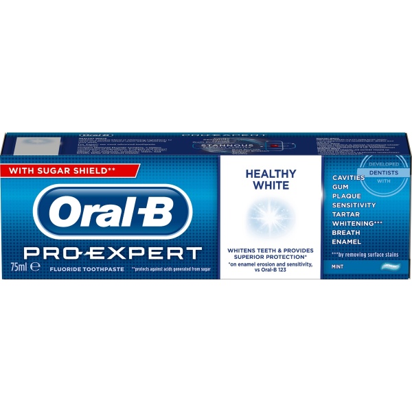 Oral-B Pro-Expert Healthy White Tandkräm 75 ml