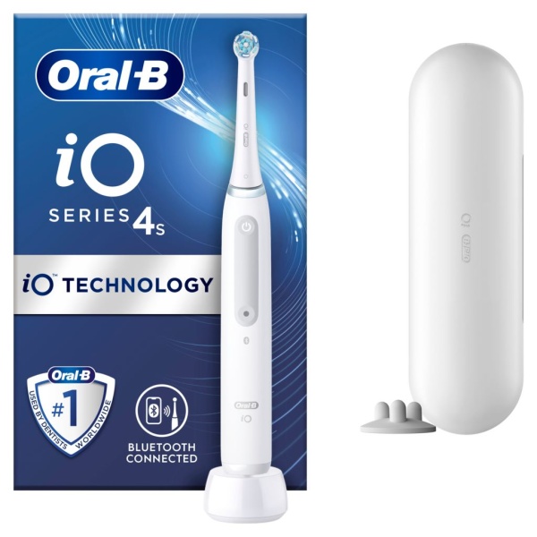 Oral-B iO 4S White Eltandborste Designed By Braun 1 st