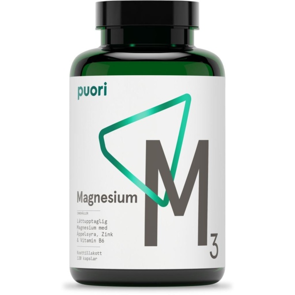 PUORI M3 Magnesium 60 kapslar