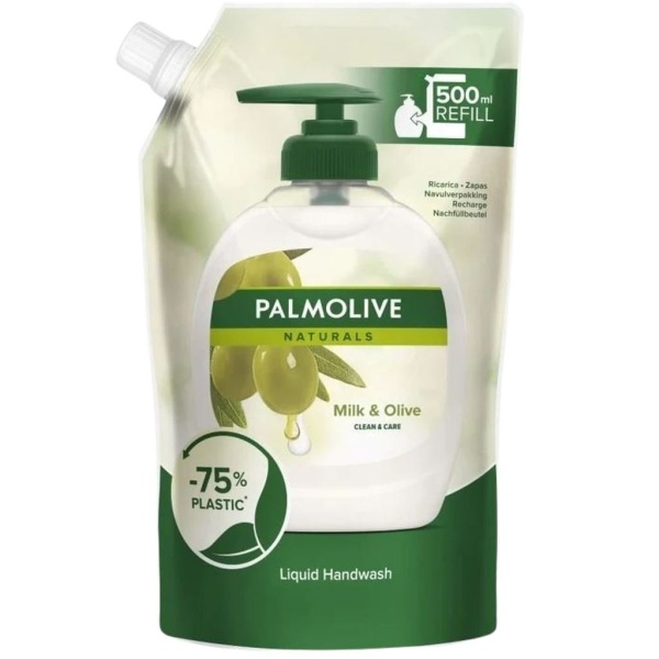 Palmolive Naturals Milk & Olive Handtvål Refill 500 ml