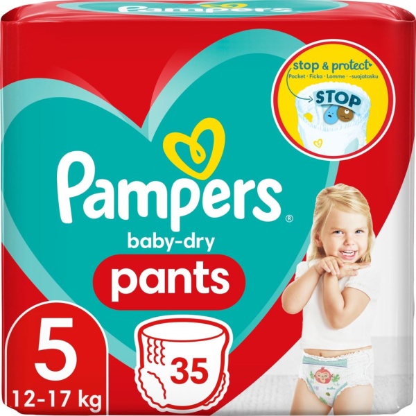 Pampers Baby-dry Pants 5 (12-17kg) 35 st