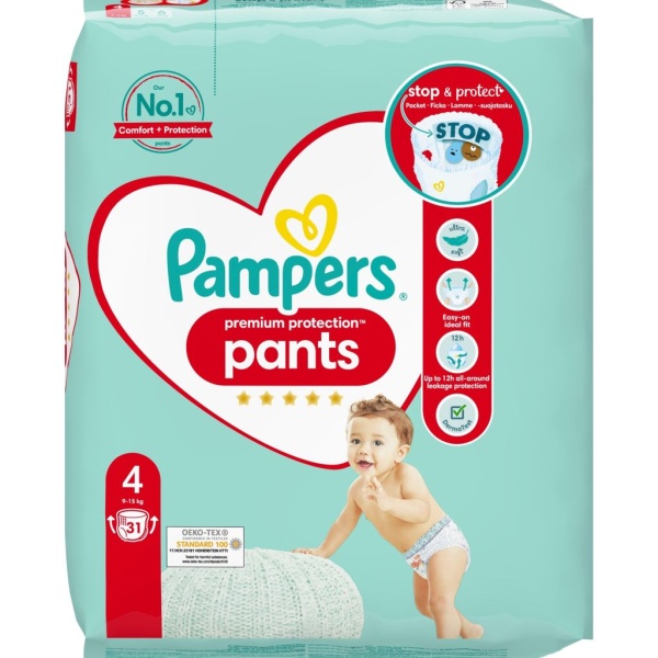 Pampers Premium Protection Pants 4 (9-15kg) 31 st