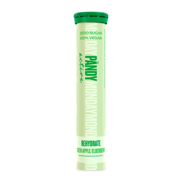 Pändy Active Rehydrate Green Apple & Elderberry 20 st