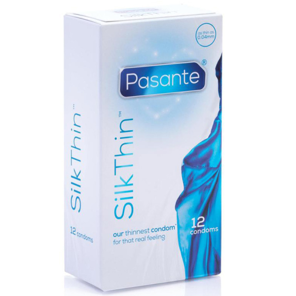 Pasante Silk Thin Kondomer 12-pack