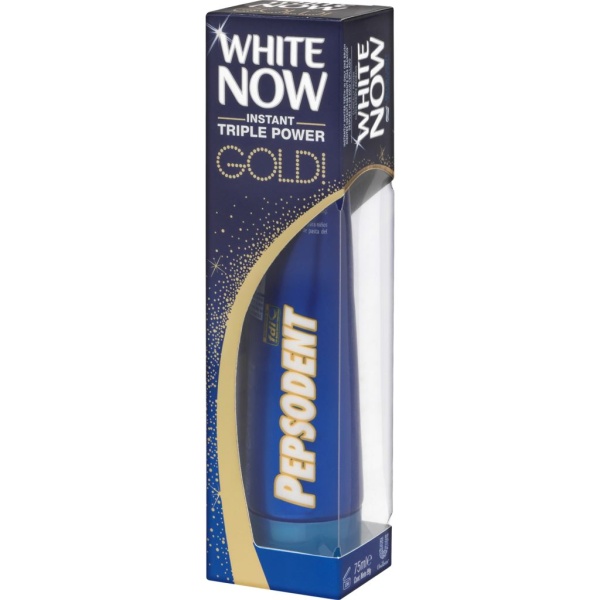 Pepsodent White Now Gold Tandkräm 75 ml