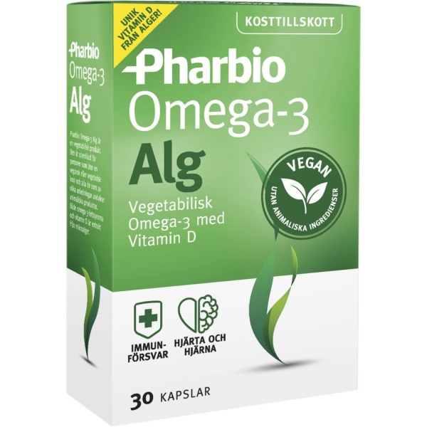 Pharbio Omega-3 Alg 30 st