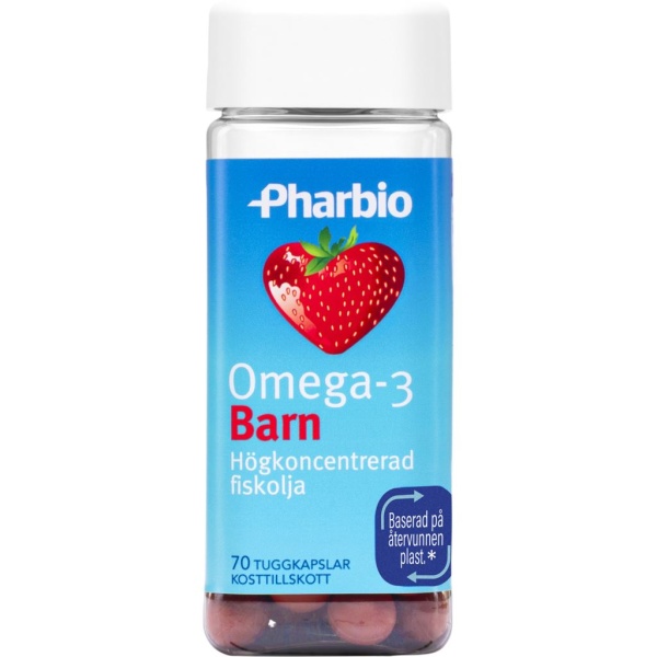 Pharbio Omega-3 Barn 70 st