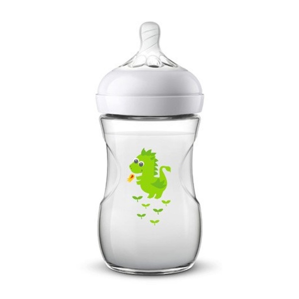 Philips Avent Natural Babyflaska +1 Månader Drake 260 ml