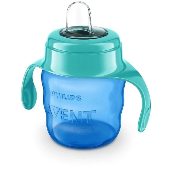 Philips Avent Pipmugg Blå +6 Månader 200 ml