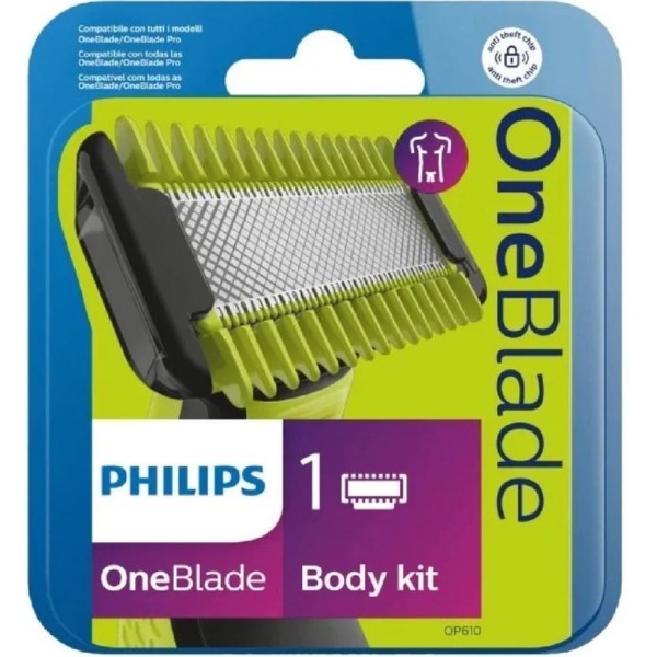 Philips OneBlade Body Kit QP610/50 Ersättningsblad 1 st