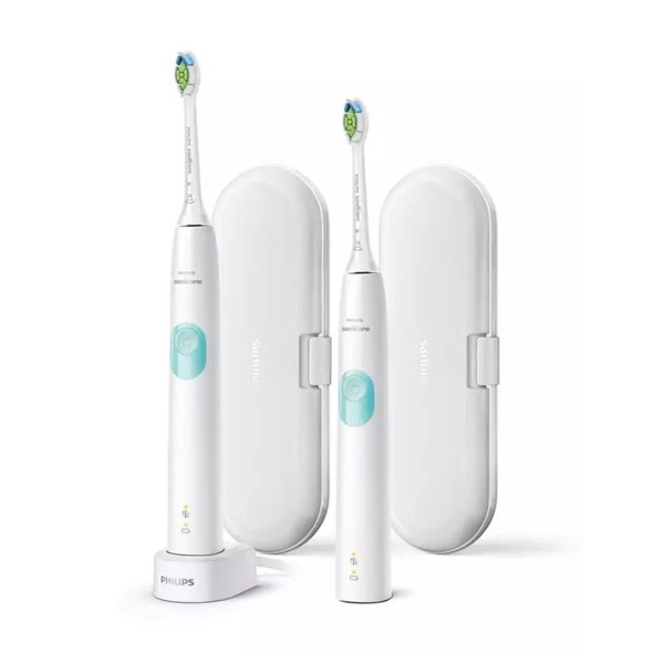 Philips Sonicare ProtectiveClean 4300 Series HX6807/35 Eltandborste Vit 2 st