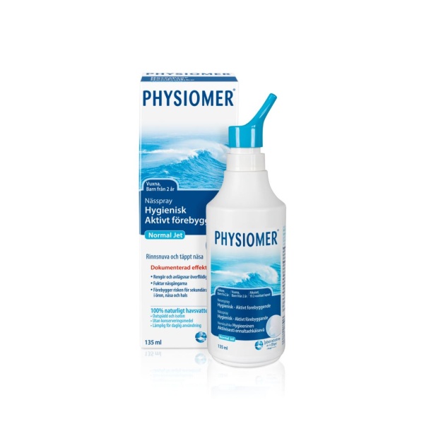 Physiomer Normal Jet & Spray Naturlig Nässkölj Vuxna 135 ml