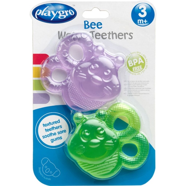 Playgro Water Teether Bee 2 pack