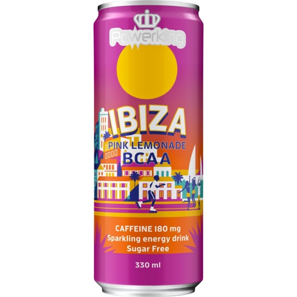 Powerking Ibiza BCAA Pink Lemonade 330 ml