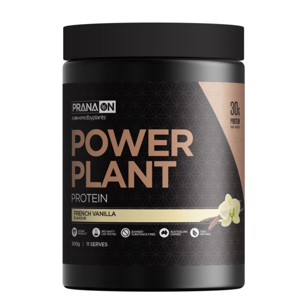 PranaOn Power Plant Protein French Vanilla 500g