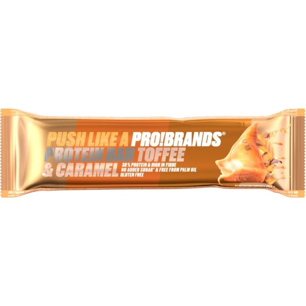 ProBrands Protein Bar Toffee & Caramel 45g