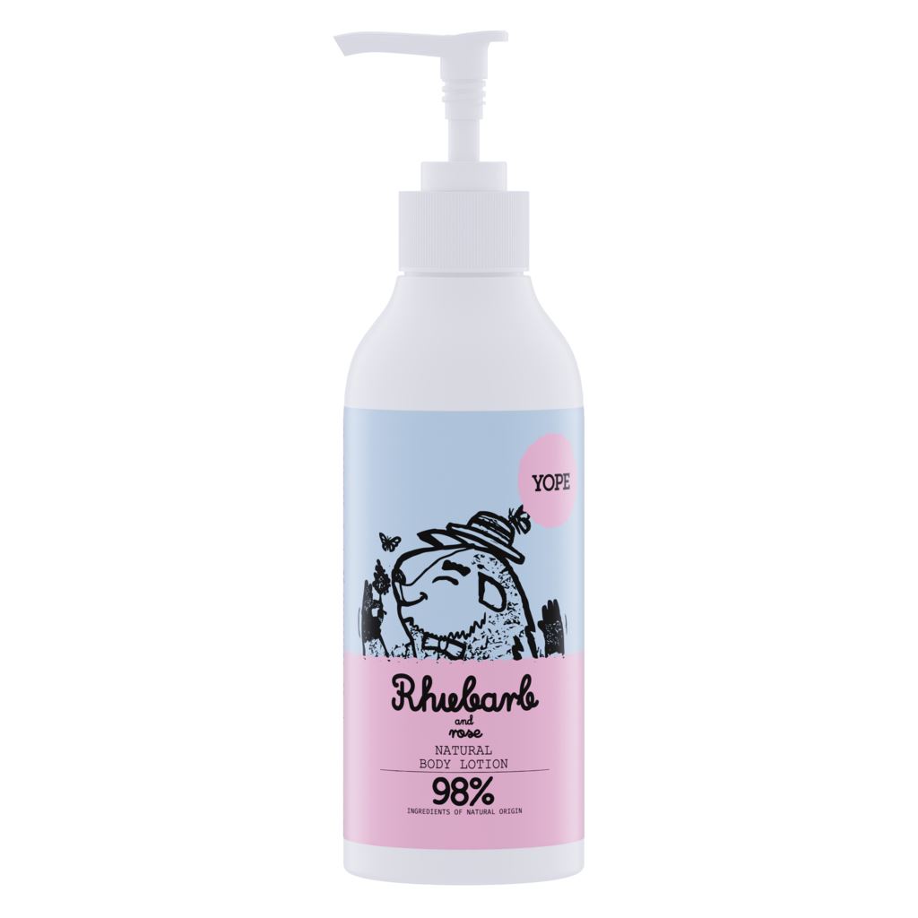 YOPE Body Lotion Rhubarb & Rose 300 ml