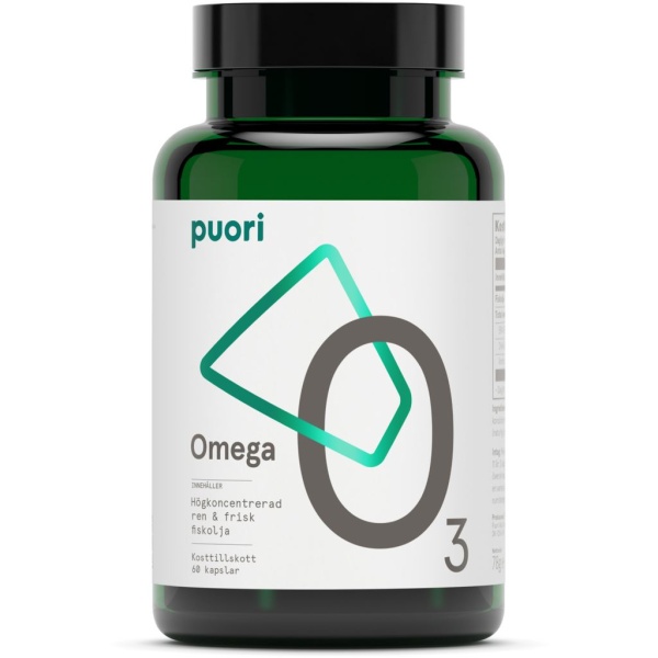 Puori O3 Omega-3 60 kapslar