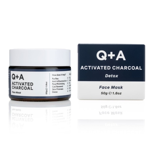 Q+A Activated Charcaol Face Mask 50 g