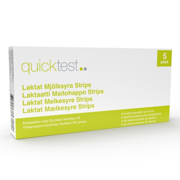 Quicktest X6 Refill Laktatstrips 5 st