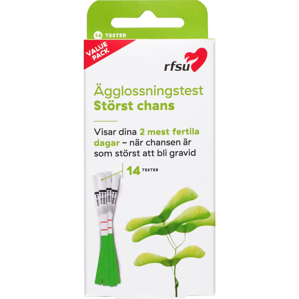 RFSU Ägglossningstest Störst Chans 14 st