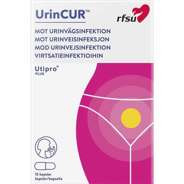 RFSU UrinCur Utipro Plus 15 kapslar