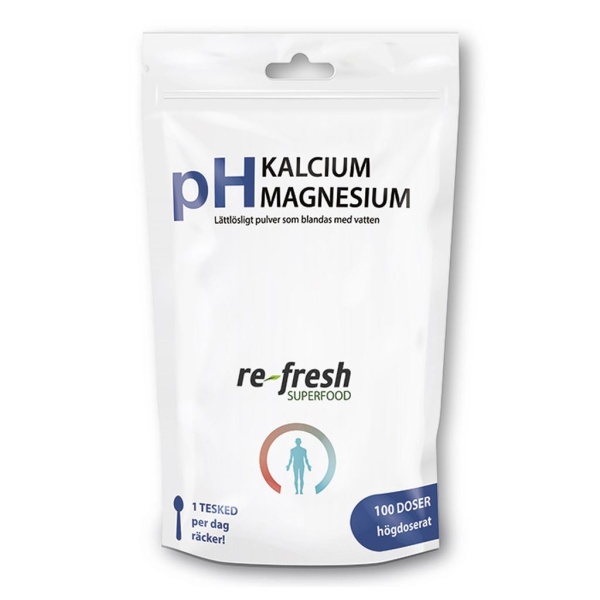 Re Fresh Superfood pH-Pulver Kalcium + Magnesium 300g