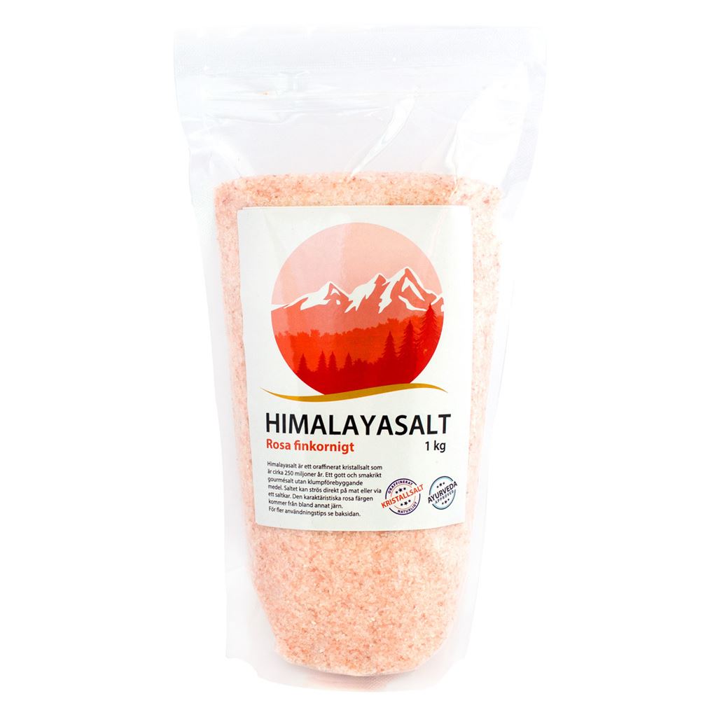 Re-fresh Superfood Himalayasalt rosa fint 1 kg