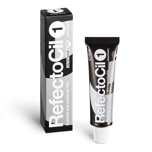 RefectoCil Eyelash & Brow Tint No.1 Pure Black 15 ml