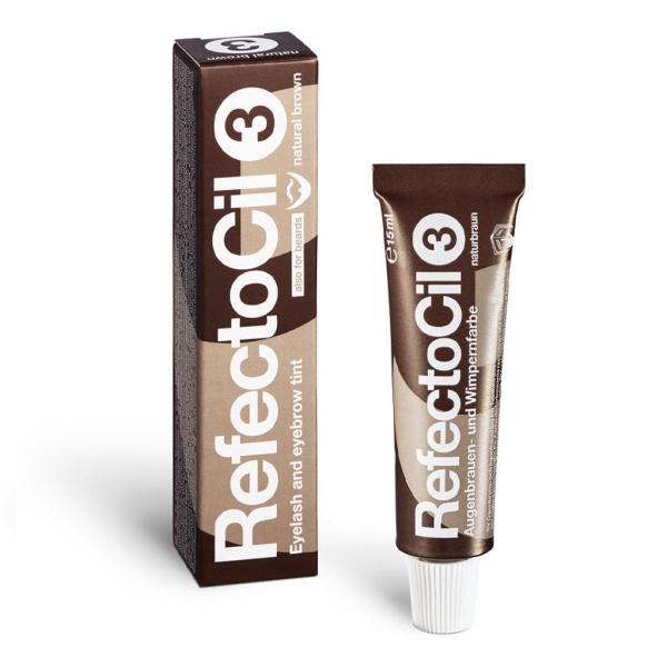 RefectoCil Eyelash & Brow Tint No.3 Natural Brown 15 ml