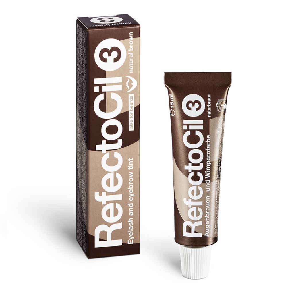 RefectoCil Eyelash & Brow Tint No.3 Natural Brown 15 ml