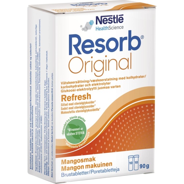 Resorb Original Vätskeersättning Mangomak 90 g