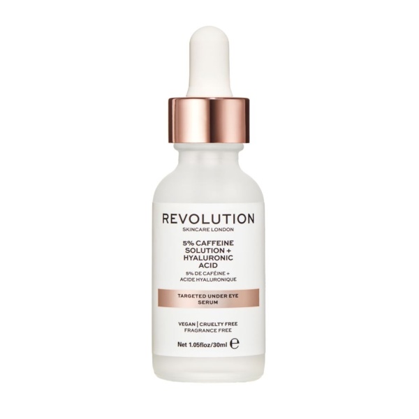 Revolution Skincare Targeted Under Eye Serum - 5% Caffeine Solution + Hyaluronic Acid 30 ml