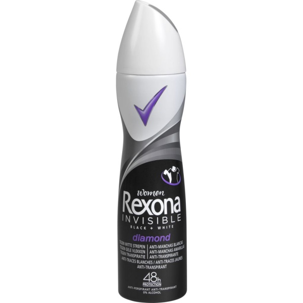 Rexona Invisible spray black&white 150 ml