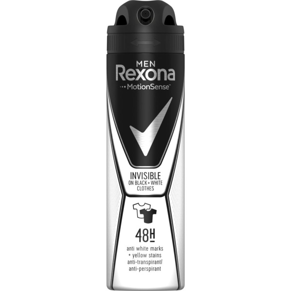 Rexona Invisible spray for black&white 150 ml