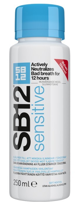 SB12 Sensitive Munskölj 250 ml