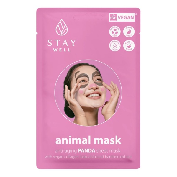 STAY Well Animal Mask Panda 1 st