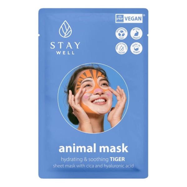 STAY Well Animal Mask Tiger 1 st