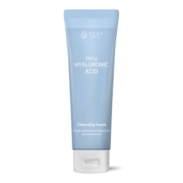 STAY Well Triple Hyaluronic Acid Cleansing Foam 130 ml