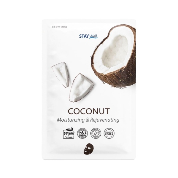 STAY Well Vegan Sheet Mask Coconut 20 g