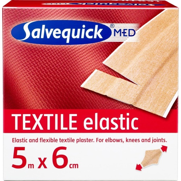 Salvequick Plåster textil längd 5 m