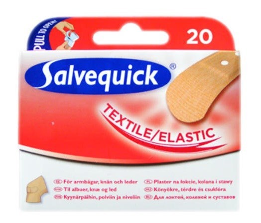 Salvequick Textile Elastic Medium 20 st