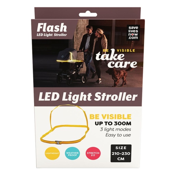 Save Lives Now Flash LED Light Stroller 210-230 cm 1 st