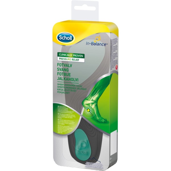 Scholl In-Balance Innersula Fotvalv Stl L 1 par